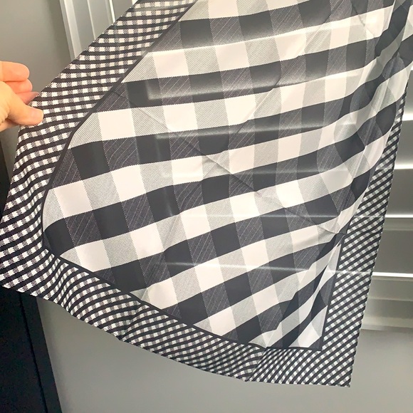WHBM Gingham Silk Scarf - NWT’s - Picture 6 of 10